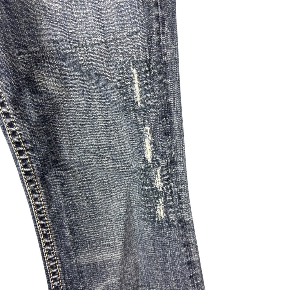 MEK Denim Women’s Distressed Low rise Osaka Bootcut Jeans – Sz 29×34 - Picture 6 of 16